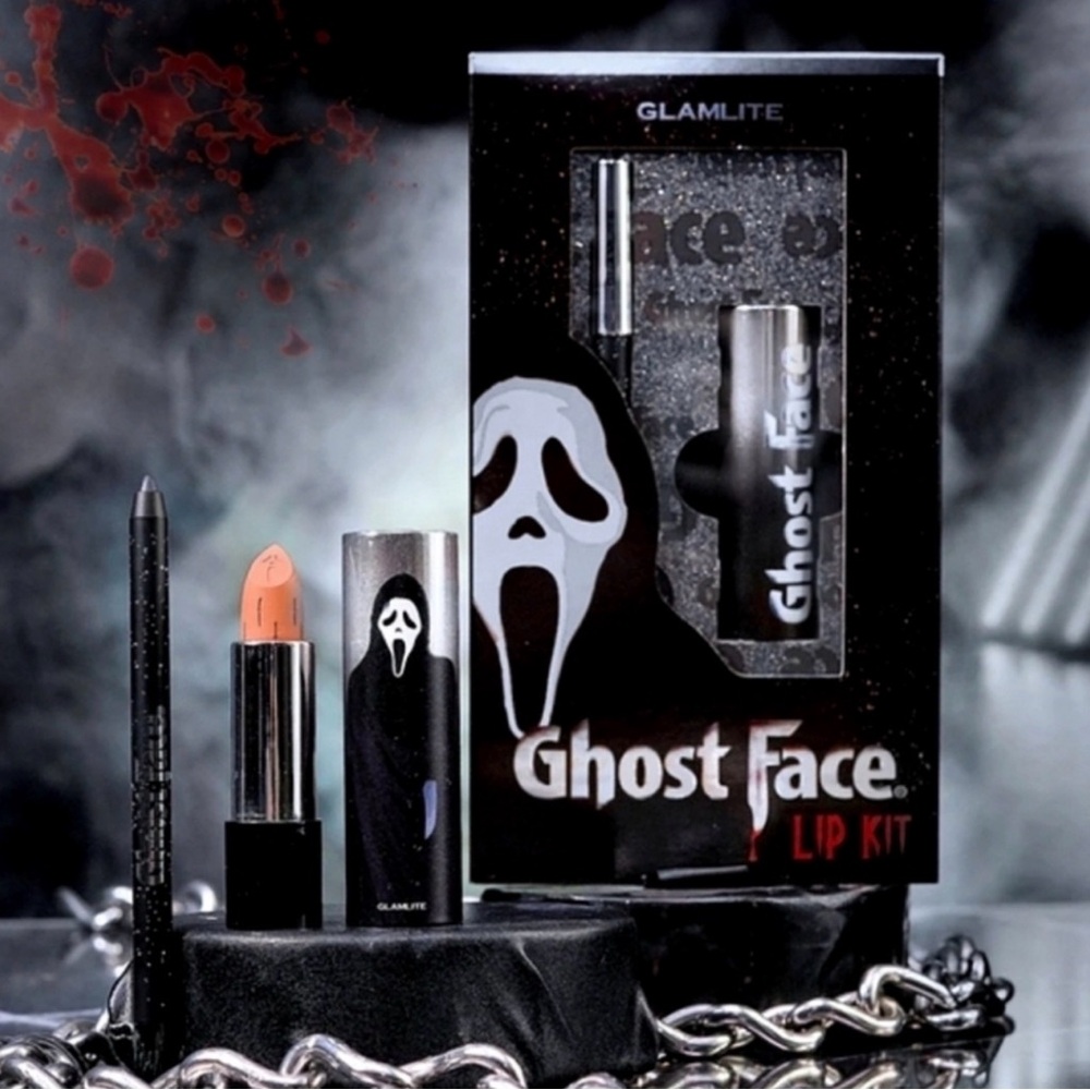 Glamlite Ghost Face Lip Kit Limited Edition Discontinued New
